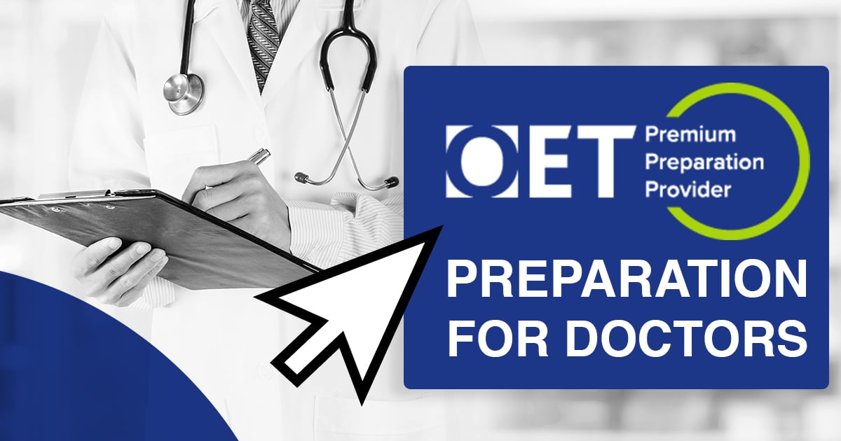 OET PREPARATION FOR DOCTORS